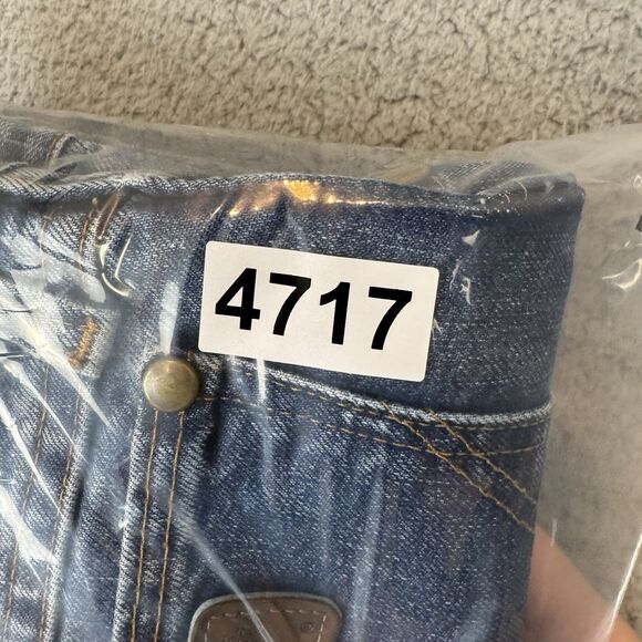 Wrangler Jeans Mens 38x29 Blue Regular Fit Cool Vantage Straight Leg Denim Pants - Picture 11 of 11